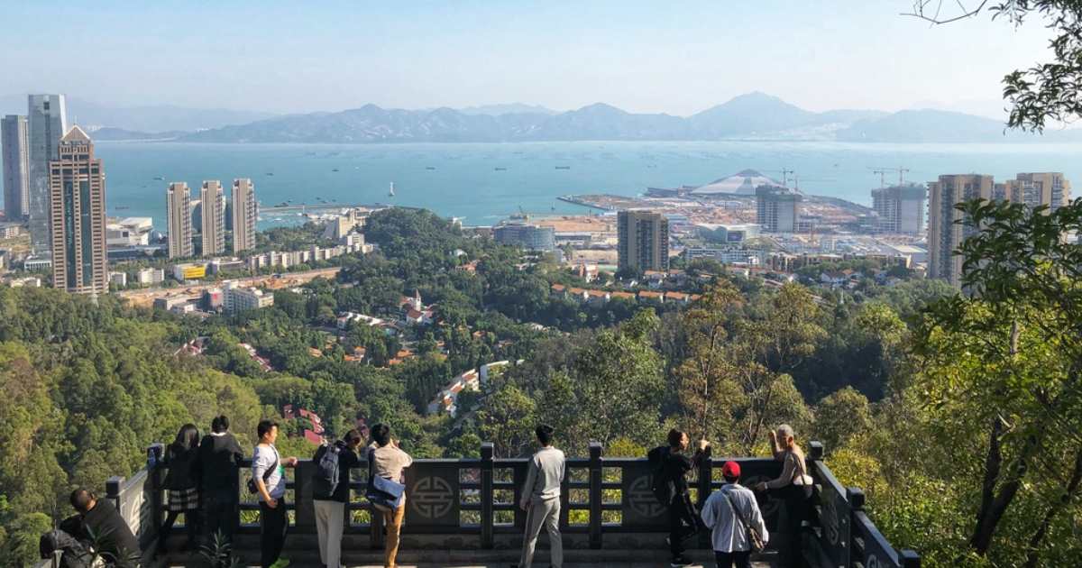 nanshan mountain shenzhen china nanshan mountain shenzhen china